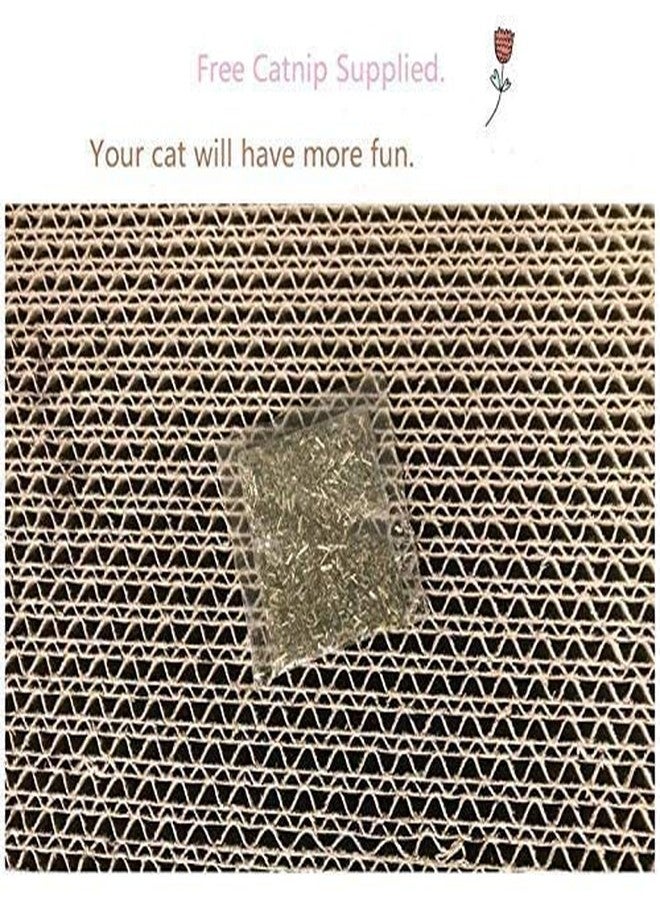 Pups&Pets خدش للقطط من الورق المقوى بحجم جامبو من Pups&Pets بتصميم على شكل حرف S ونعناع بري - Image 3